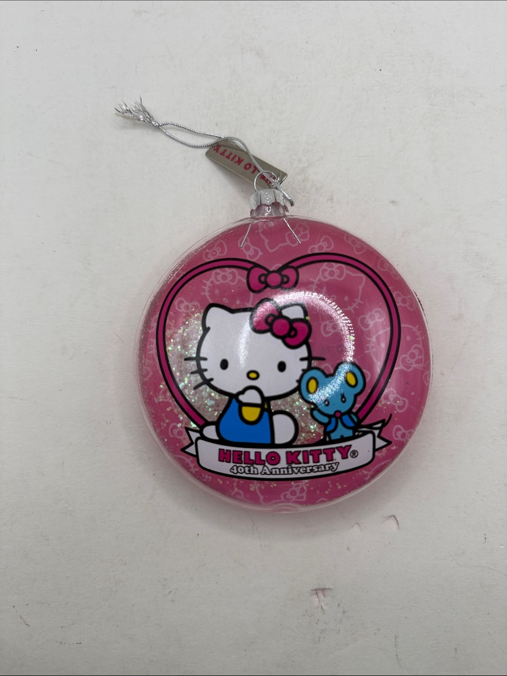 VTG Hello Kitty 40th Anniversary Christmas Ornament 14 Sanrio Decor Collectible